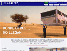 Tablet Screenshot of incore.es